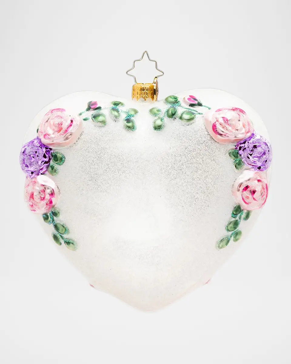 Christopher Radko 2026 Everlasting Love Christmas Ornament | Thumbnail 2 Christopher Radko 2026 Everlasting Love Christmas Ornament | Thumbnail 2