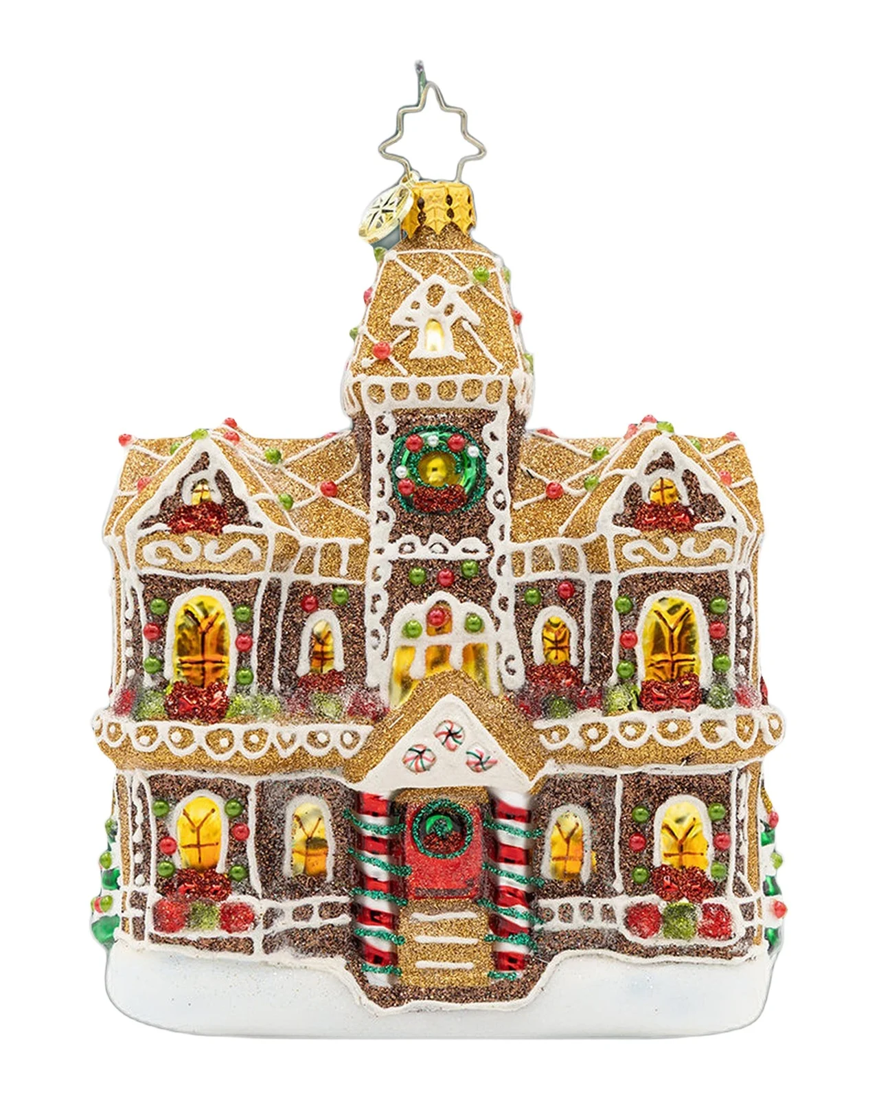 Christopher Radko Gingerbread Manor Christmas Ornament