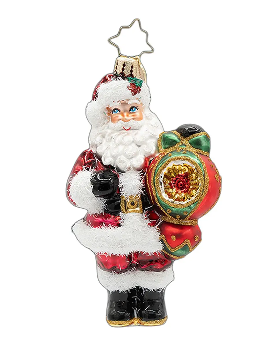 Christopher Radko The Merry Bauble Santa Christmas Ornament | Thumbnail 3 Christopher Radko The Merry Bauble Santa Christmas Ornament | Thumbnail 3