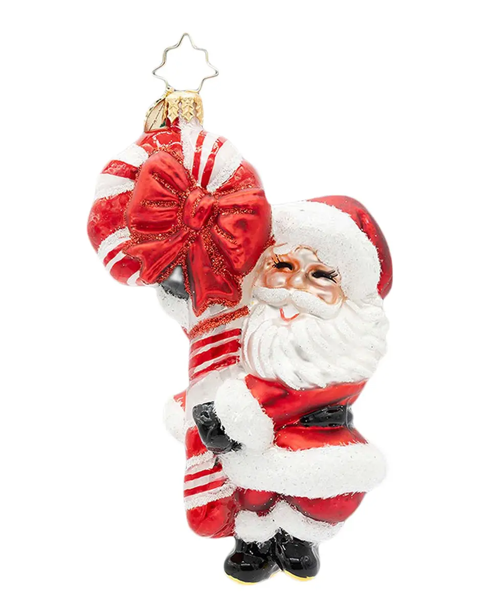 Christopher Radko St. Nick's Retro Cheer Christmas Ornament | Thumbnail 3 Christopher Radko St. Nick's Retro Cheer Christmas Ornament | Thumbnail 3