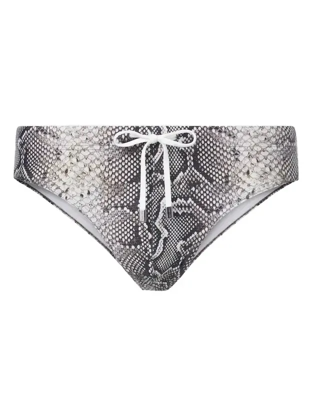 Tom Ford Snake-print swim briefs