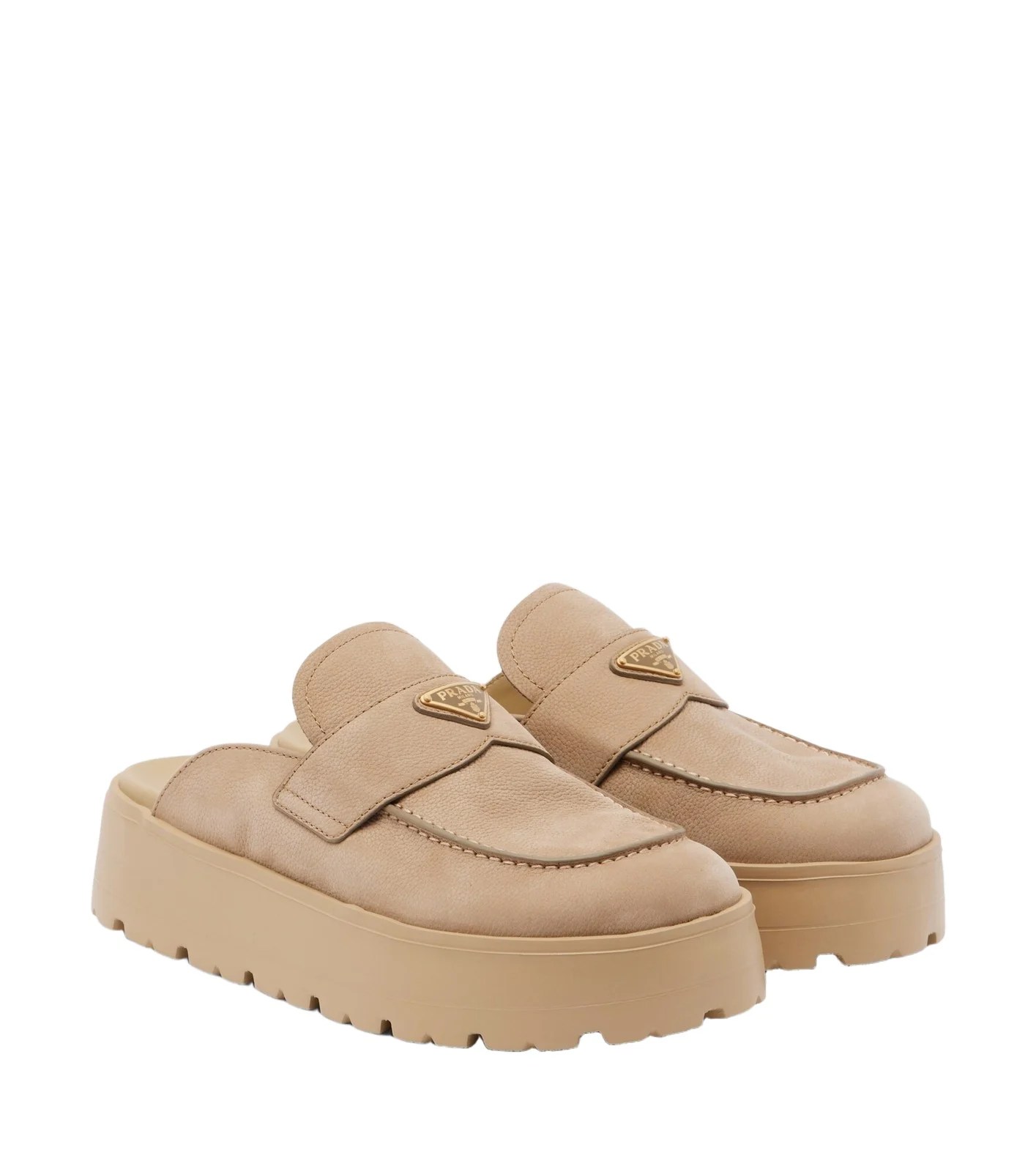 Prada Suede mules
