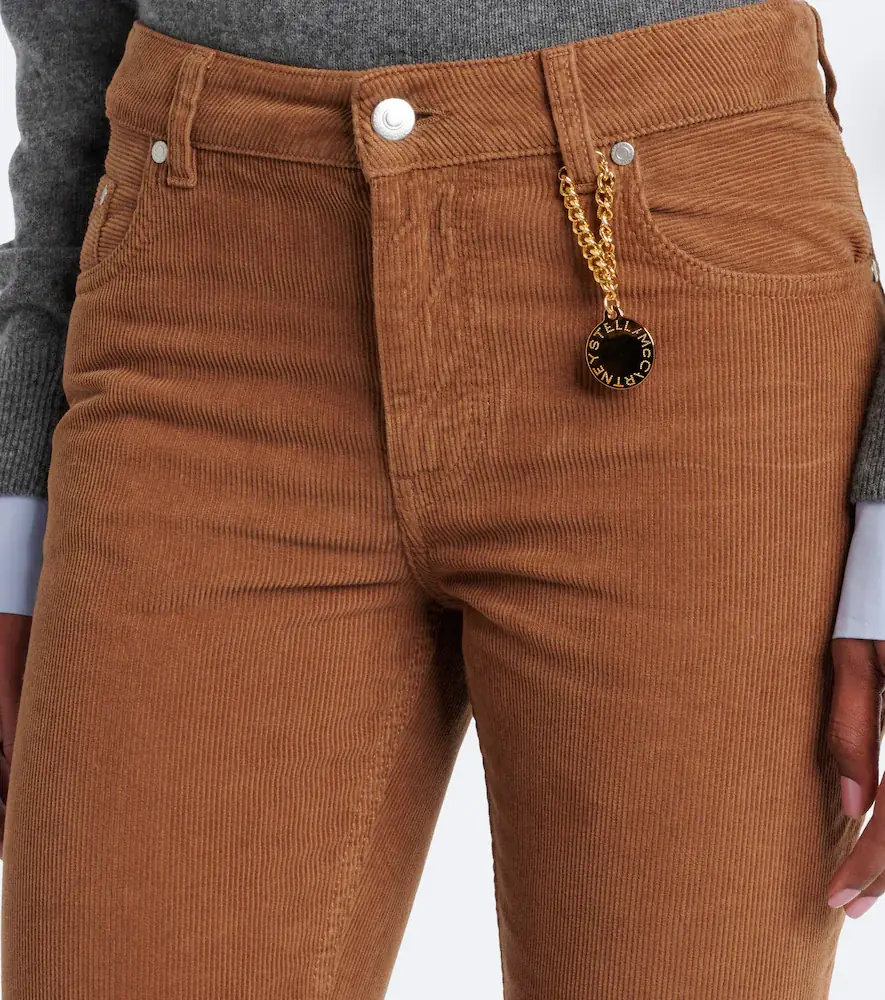 Stella McCartney Cotton corduroy flared pants | Thumbnail 2 Stella McCartney Cotton corduroy flared pants | Thumbnail 2