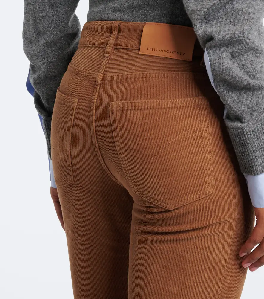 Stella McCartney Cotton corduroy flared pants | Thumbnail 3 Stella McCartney Cotton corduroy flared pants | Thumbnail 3