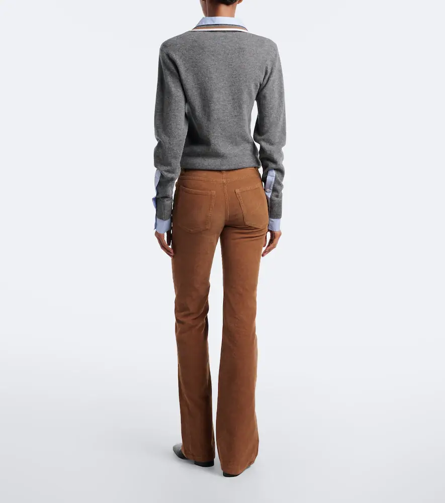 Stella McCartney Cotton corduroy flared pants | Thumbnail 6 Stella McCartney Cotton corduroy flared pants | Thumbnail 6
