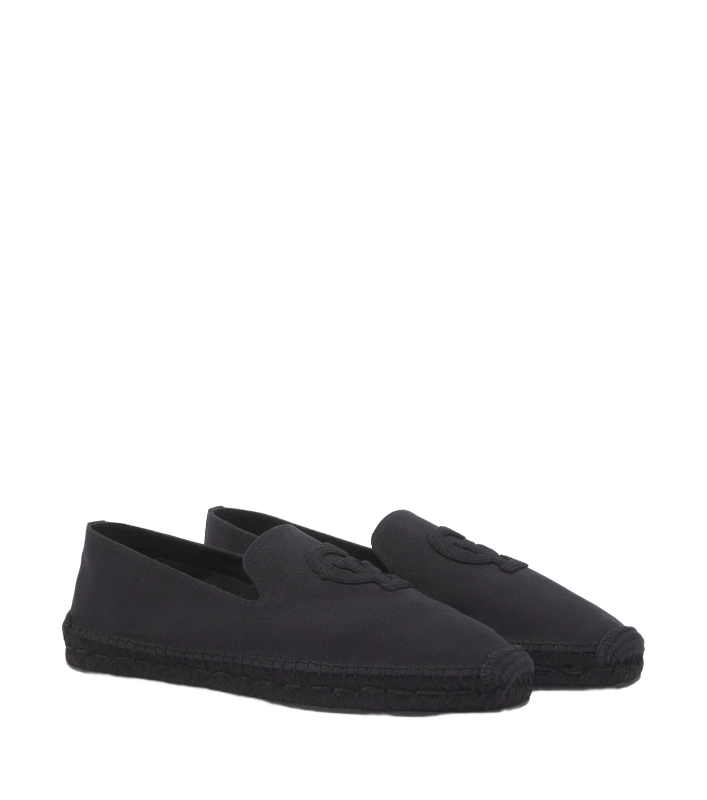 Christian Louboutin Emboroidered canvas espadrilles