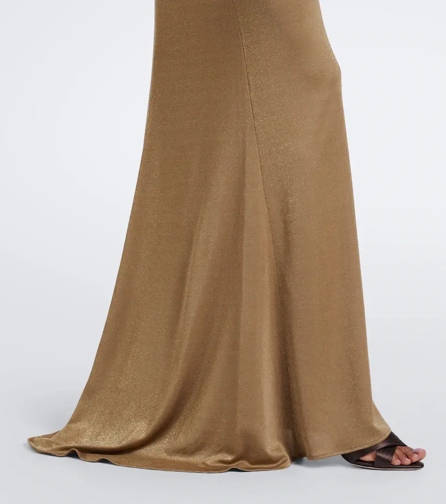 Ralph Lauren Collection Kelsie halterneck gown | Thumbnail 5