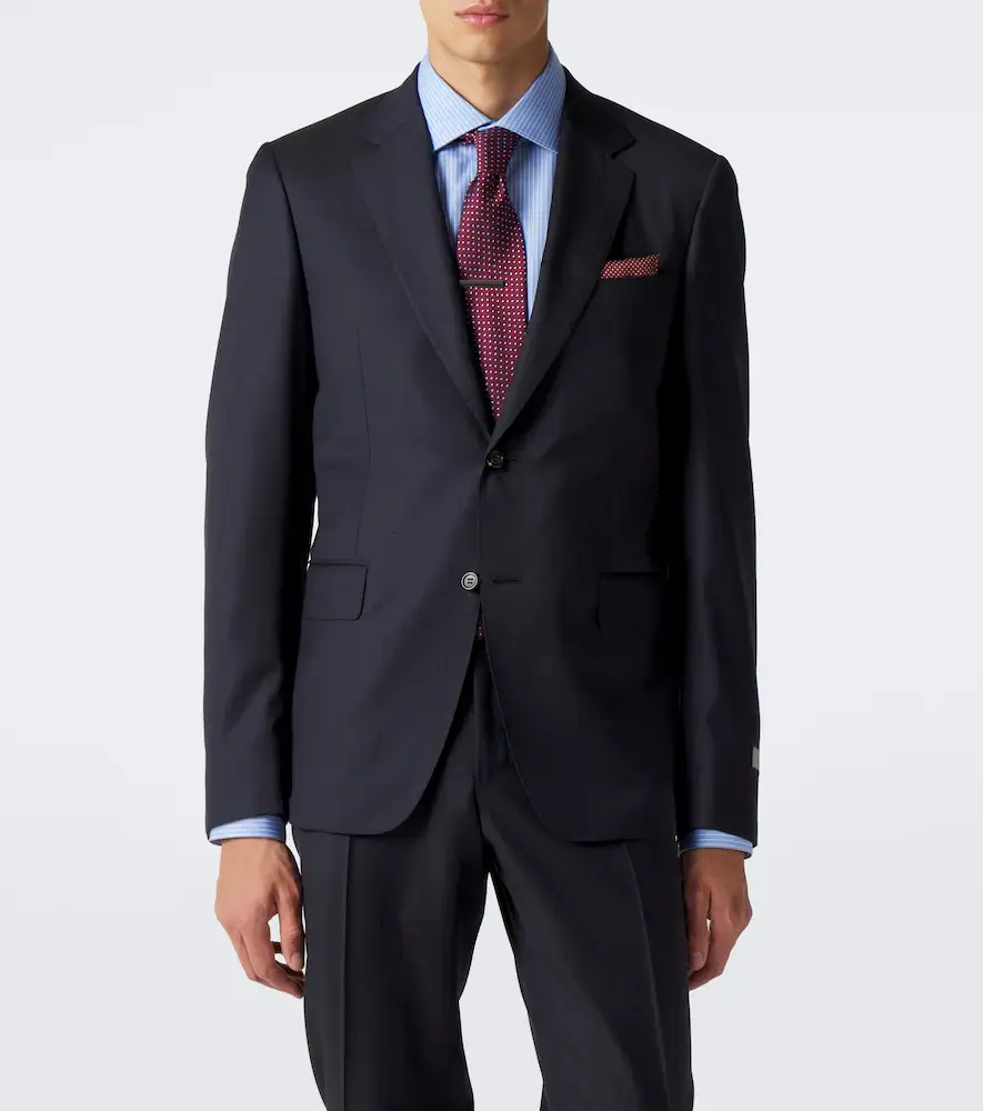 Canali Pinstripe wool suit | Thumbnail 8