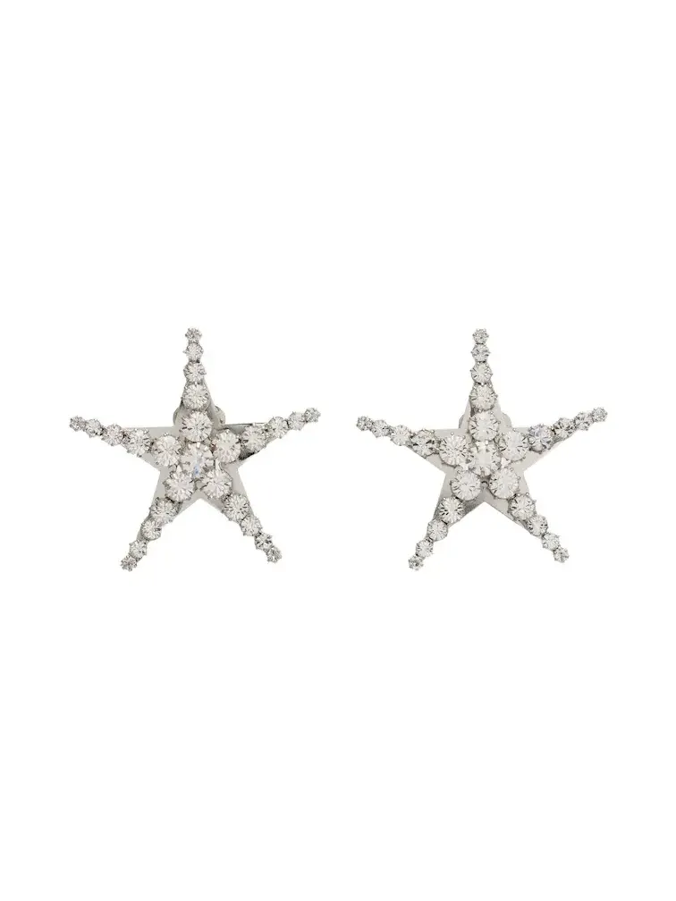 Crystal-embellished earrings Crystal-embellished earrings