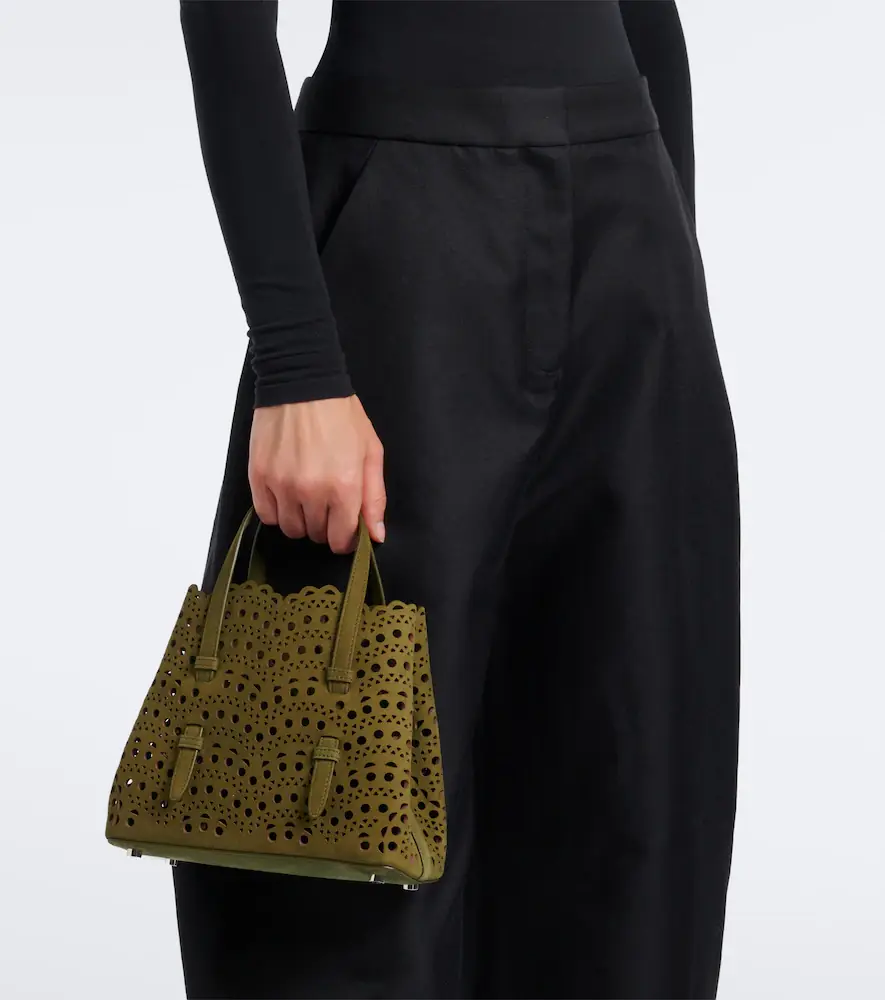 Alaïa Alaïa Mina 20 Small leather top-handle bag | Thumbnail 6