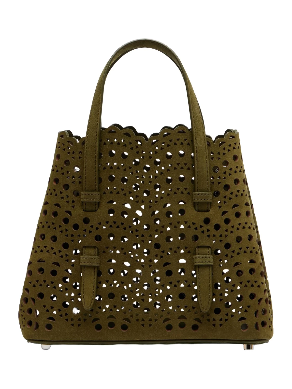 ALAÏA Mina 20 Small leather top-handle bag ALAÏA Mina 20 Small leather top-handle bag