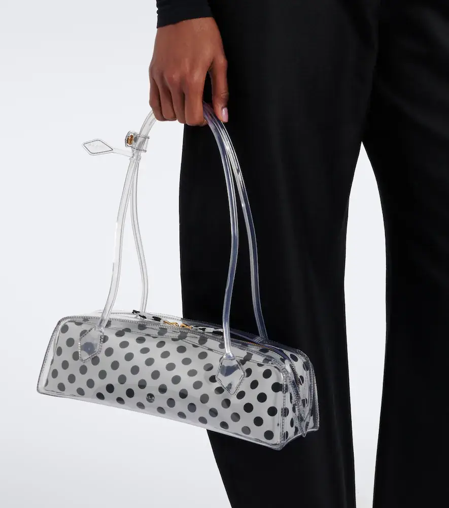 Alaïa Alaïa Le Teckel Medium polka-dot shoulder bag | Thumbnail 5 Alaïa Alaïa Le Teckel Medium polka-dot shoulder bag | Thumbnail 5