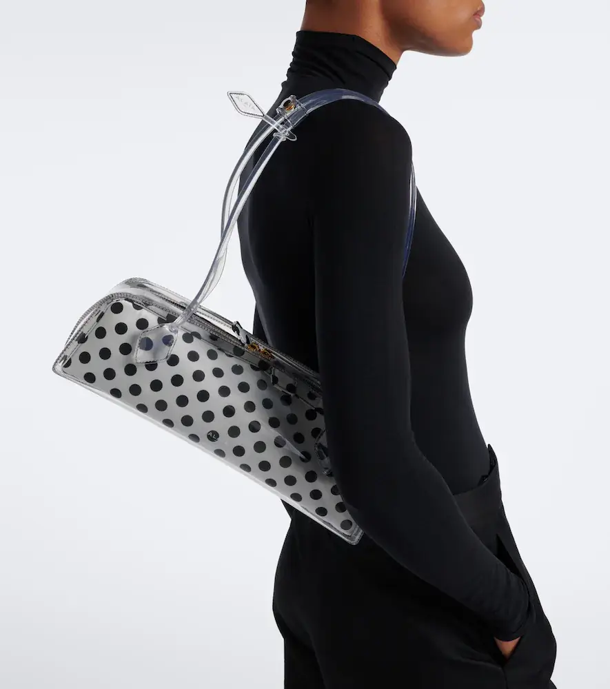 Alaïa Alaïa Le Teckel Medium polka-dot shoulder bag | Thumbnail 6 Alaïa Alaïa Le Teckel Medium polka-dot shoulder bag | Thumbnail 6