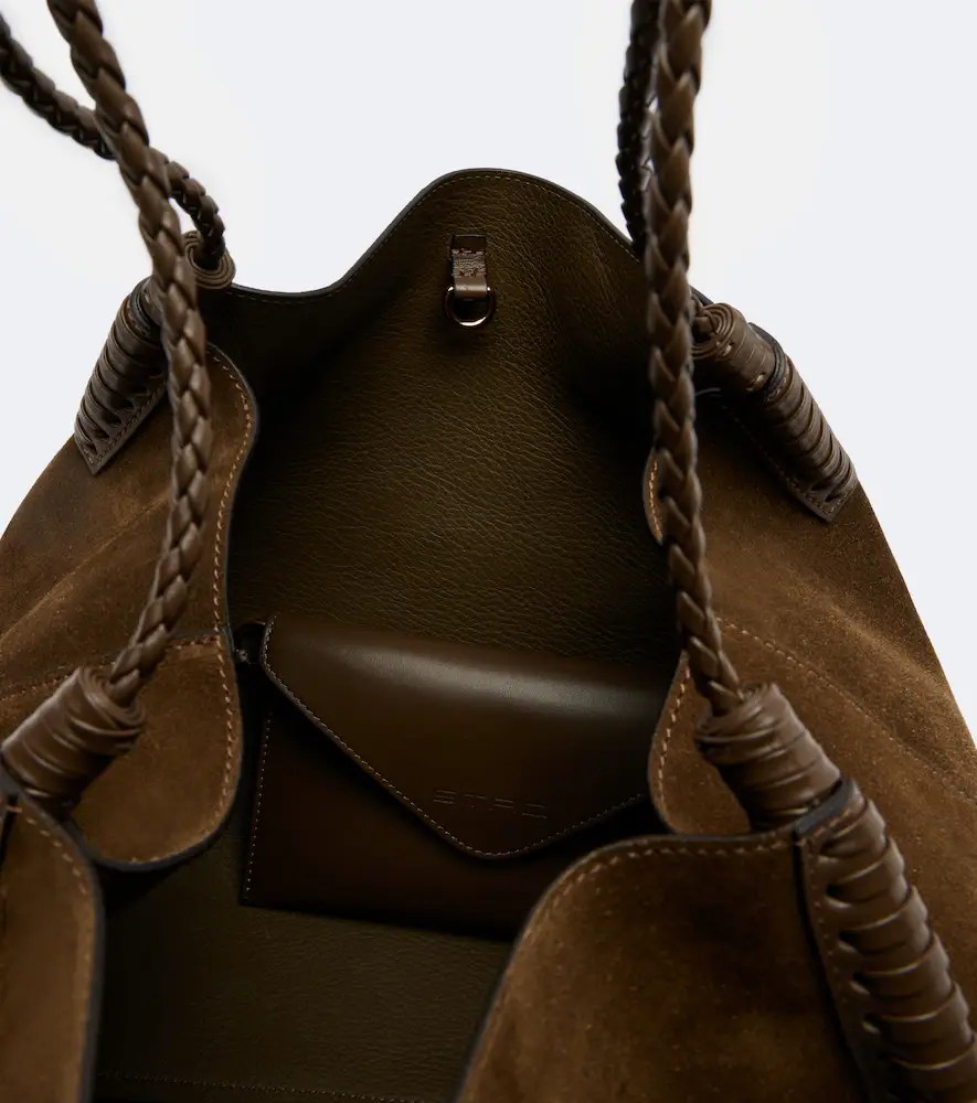 Etro Libra Large suede tote bag | Thumbnail 3 Etro Libra Large suede tote bag | Thumbnail 3