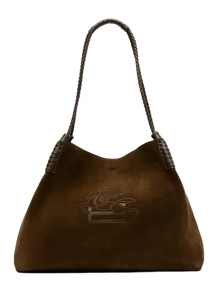 Libra Large suede tote bag Libra Large suede tote bag