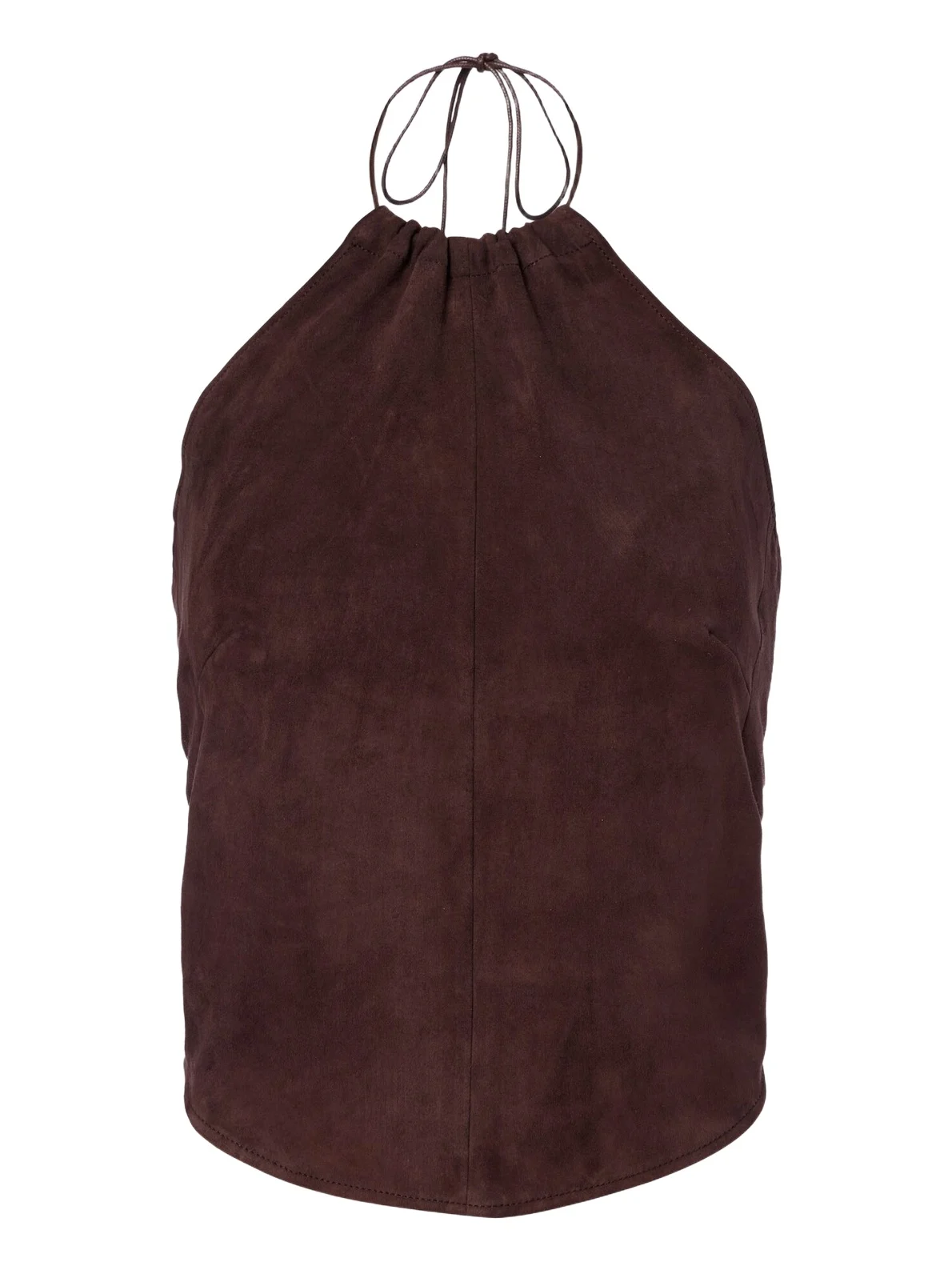 Rosie halterneck suede top Rosie halterneck suede top