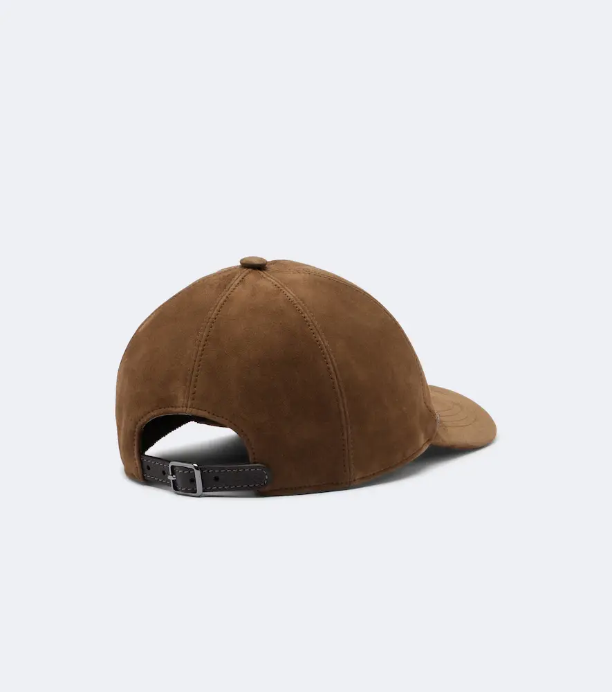 Brunello Cucinelli Monili suede baseball cap | Thumbnail 3 Brunello Cucinelli Monili suede baseball cap | Thumbnail 3