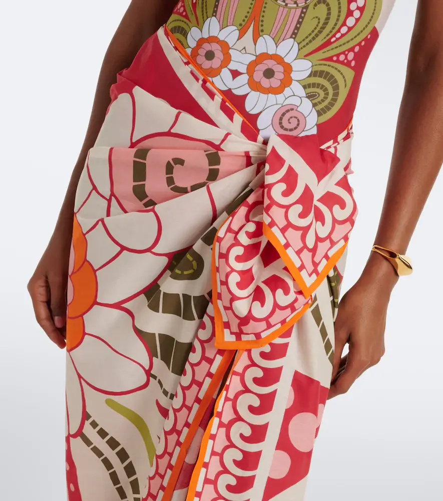 La DoubleJ Printed cotton beach cover-up | Thumbnail 4 La DoubleJ Printed cotton beach cover-up | Thumbnail 4