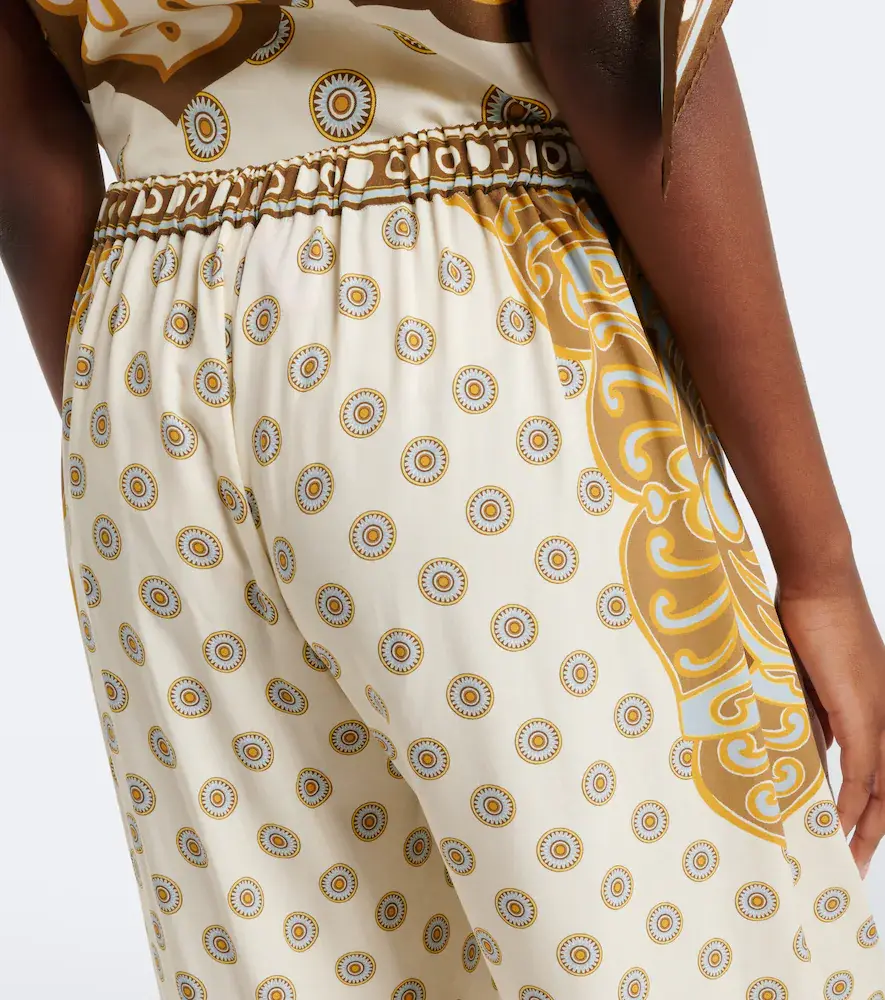 La DoubleJ Club printed wide-leg pants | Thumbnail 2