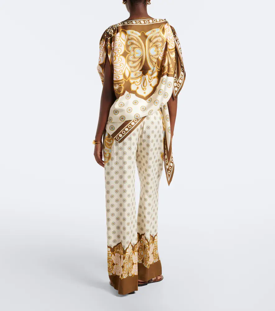 La DoubleJ Club printed wide-leg pants | Thumbnail 6