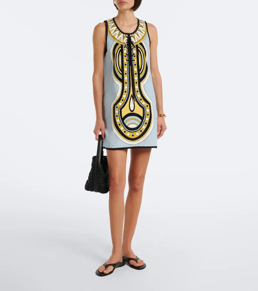 La DoubleJ Totem printed cotton minidress | Thumbnail 3 La DoubleJ Totem printed cotton minidress | Thumbnail 3