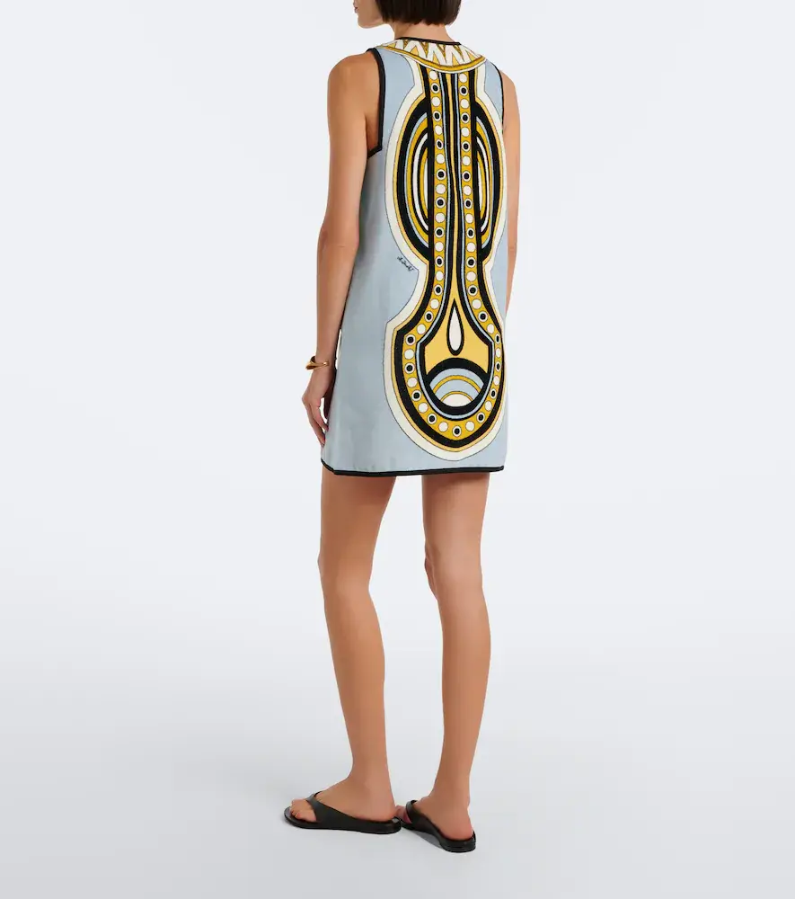 La DoubleJ Totem printed cotton minidress | Thumbnail 4 La DoubleJ Totem printed cotton minidress | Thumbnail 4