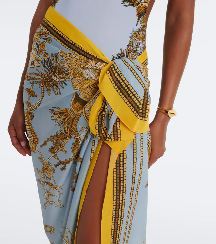 La DoubleJ Printed cotton beach cover-up | Thumbnail 4 La DoubleJ Printed cotton beach cover-up | Thumbnail 4