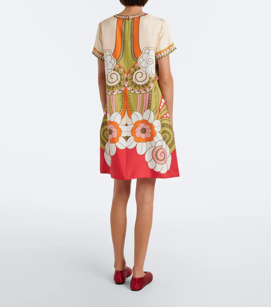 La DoubleJ Mini Swing printed silk minidress | Thumbnail 2 La DoubleJ Mini Swing printed silk minidress | Thumbnail 2