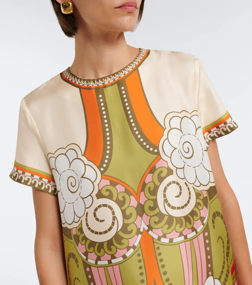 La DoubleJ Mini Swing printed silk minidress | Thumbnail 4 La DoubleJ Mini Swing printed silk minidress | Thumbnail 4