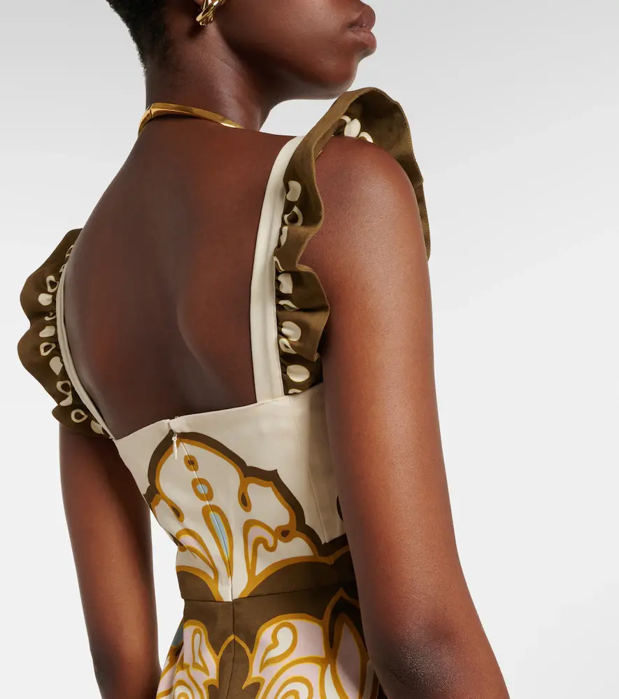 La DoubleJ Gingerbread cotton-blend midi dress | Thumbnail 2 La DoubleJ Gingerbread cotton-blend midi dress | Thumbnail 2
