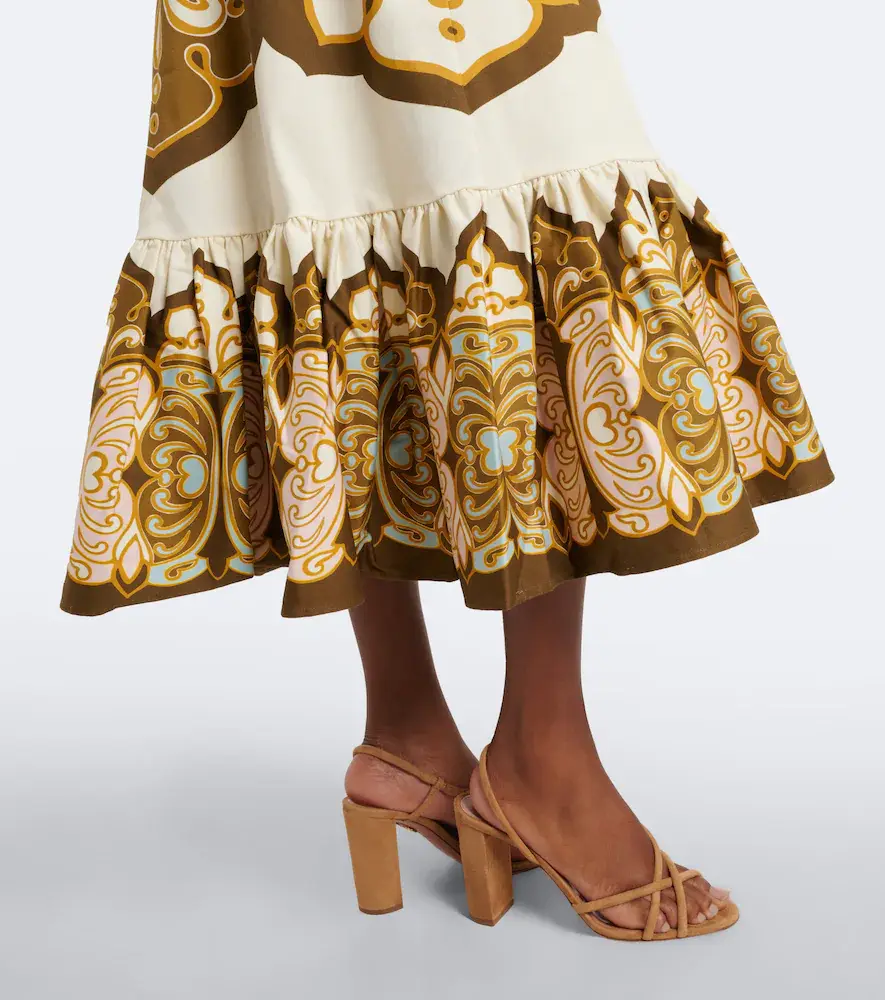 La DoubleJ Gingerbread cotton-blend midi dress | Thumbnail 3 La DoubleJ Gingerbread cotton-blend midi dress | Thumbnail 3