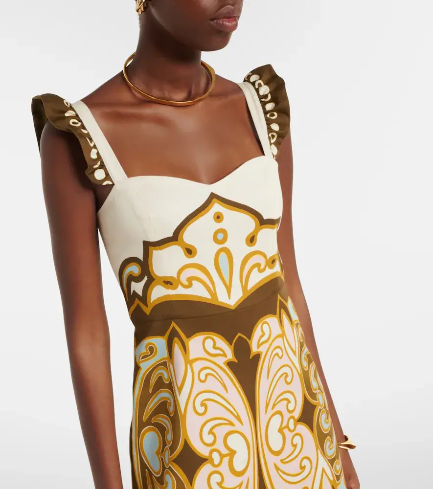 La DoubleJ Gingerbread cotton-blend midi dress | Thumbnail 4 La DoubleJ Gingerbread cotton-blend midi dress | Thumbnail 4