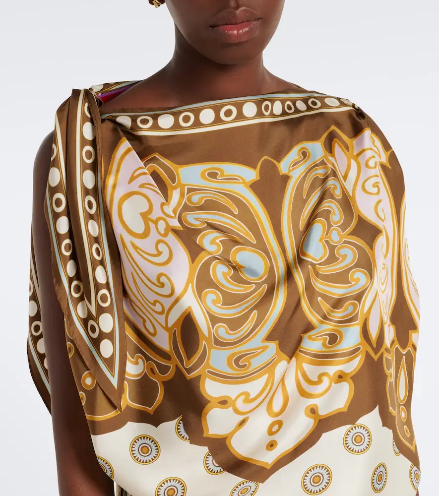 La DoubleJ Full-On printed silk twill top | Thumbnail 3 La DoubleJ Full-On printed silk twill top | Thumbnail 3