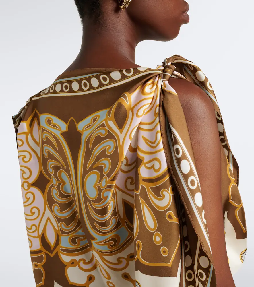 La DoubleJ Full-On printed silk twill top | Thumbnail 4 La DoubleJ Full-On printed silk twill top | Thumbnail 4