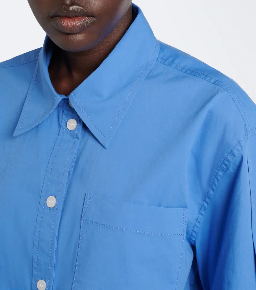 Ganni Cotton-blend shirt | Thumbnail 7
