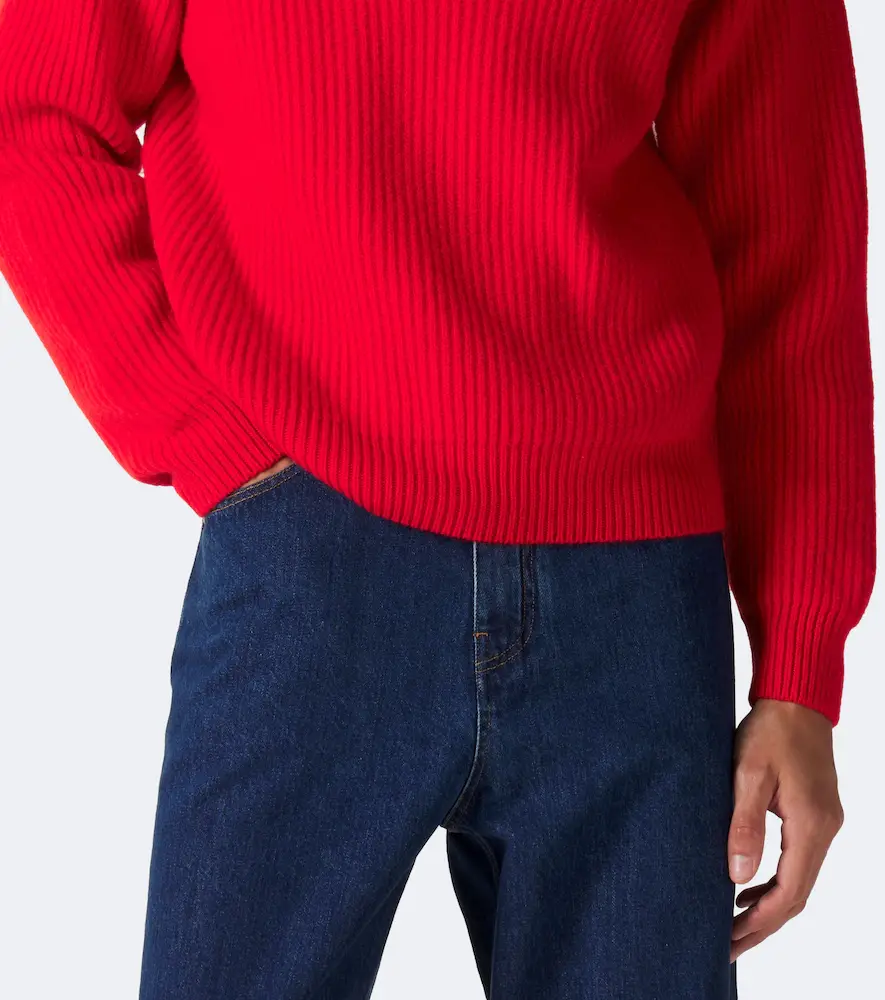 Jil Sander Ribbed-knit wool half-zip sweater | Thumbnail 5 Jil Sander Ribbed-knit wool half-zip sweater | Thumbnail 5