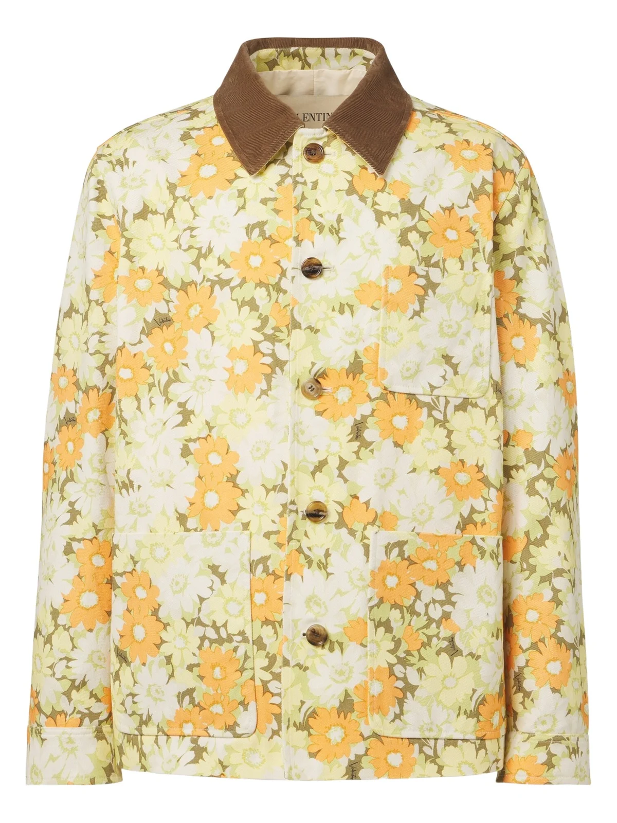 Valentino Garavani Floral cotton twill jacket