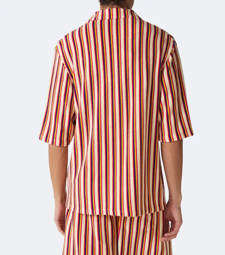 Valentino Garavani Striped terry polo shirt | Thumbnail 3 Valentino Garavani Striped terry polo shirt | Thumbnail 3