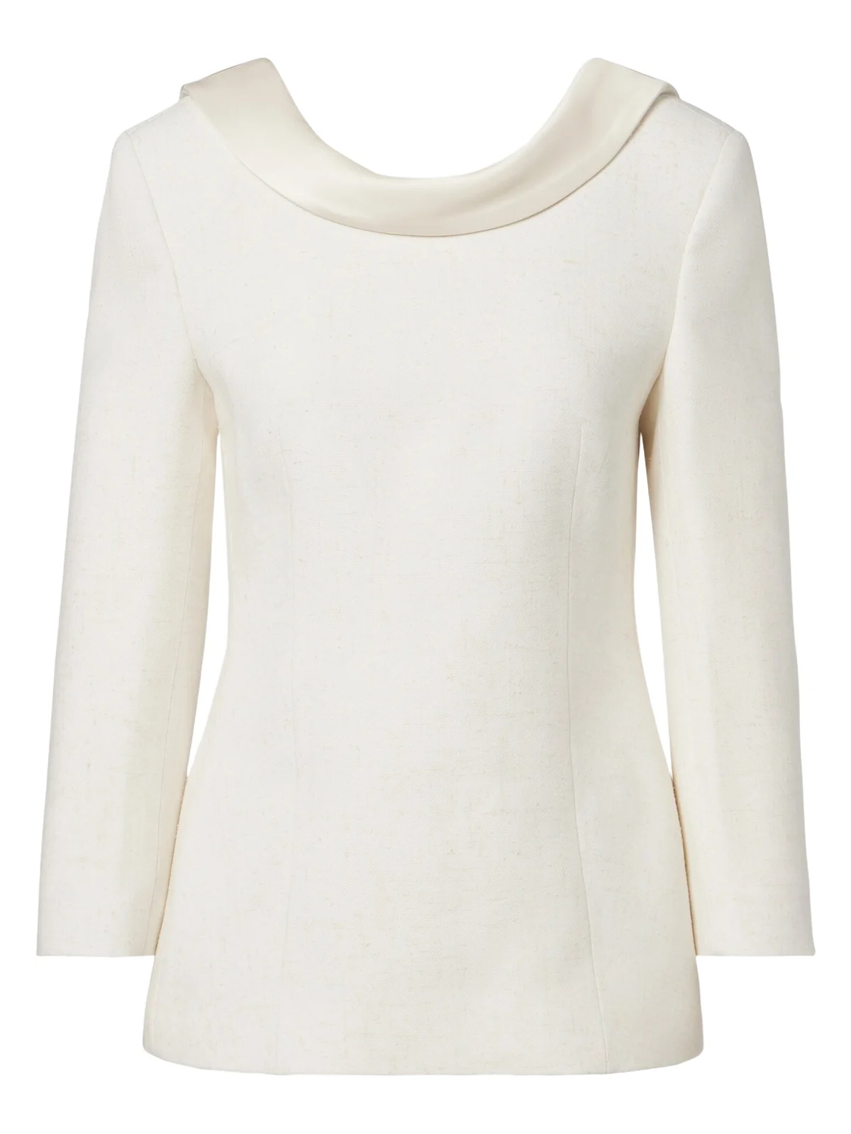 Róhe Satin-trimmed blazer Róhe Satin-trimmed blazer