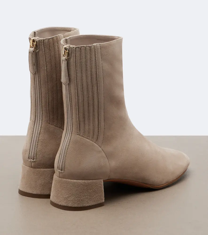 Aquazzura Saint Honoré suede ankle boots | Thumbnail 2