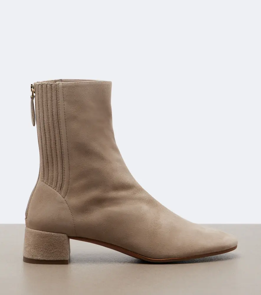 Aquazzura Saint Honoré suede ankle boots | Thumbnail 3
