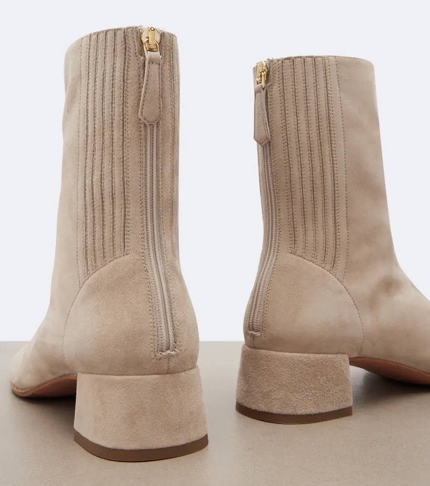 Aquazzura Saint Honoré suede ankle boots | Thumbnail 4