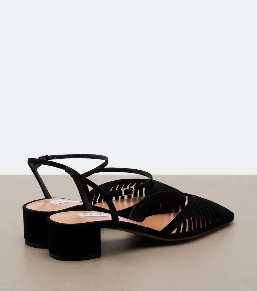Aquazzura Yara suede pumps | Thumbnail 2