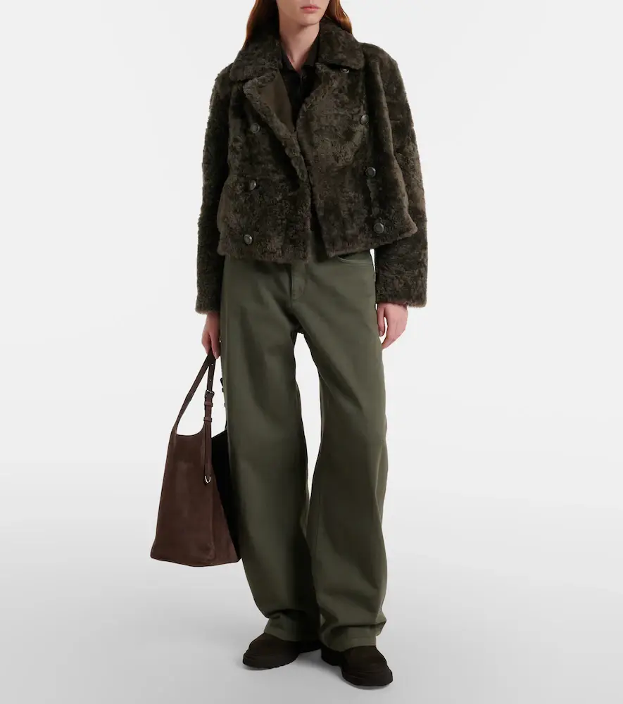 Brunello Cucinelli Medium suede shoulder bag | Thumbnail 2