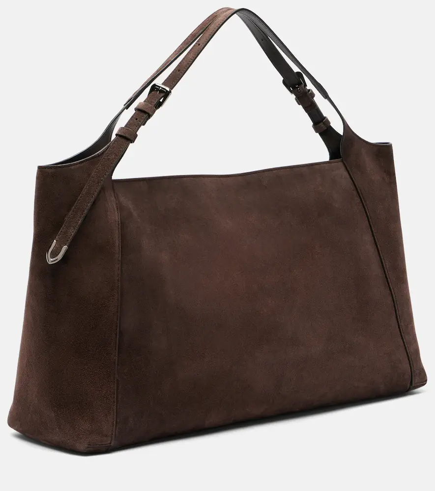 Brunello Cucinelli Medium suede shoulder bag | Thumbnail 3