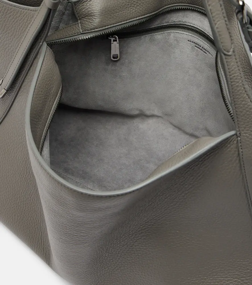 Brunello Cucinelli Medium leather tote bag | Thumbnail 3 Brunello Cucinelli Medium leather tote bag | Thumbnail 3