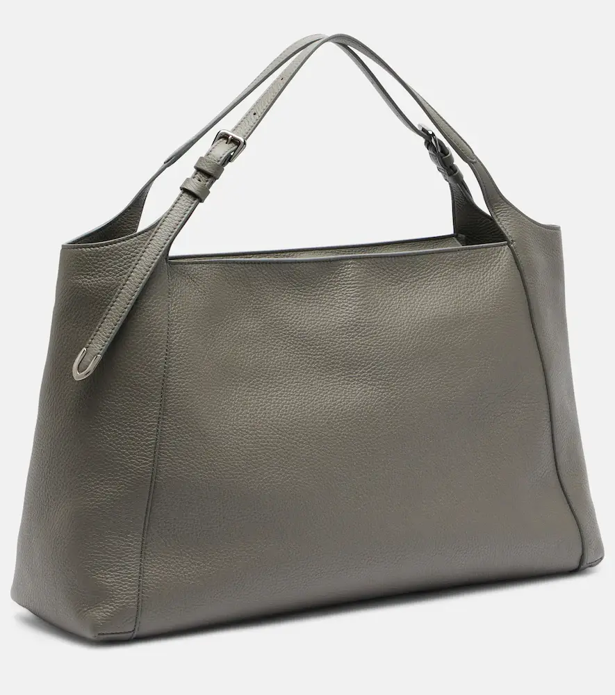 Brunello Cucinelli Medium leather tote bag | Thumbnail 4 Brunello Cucinelli Medium leather tote bag | Thumbnail 4