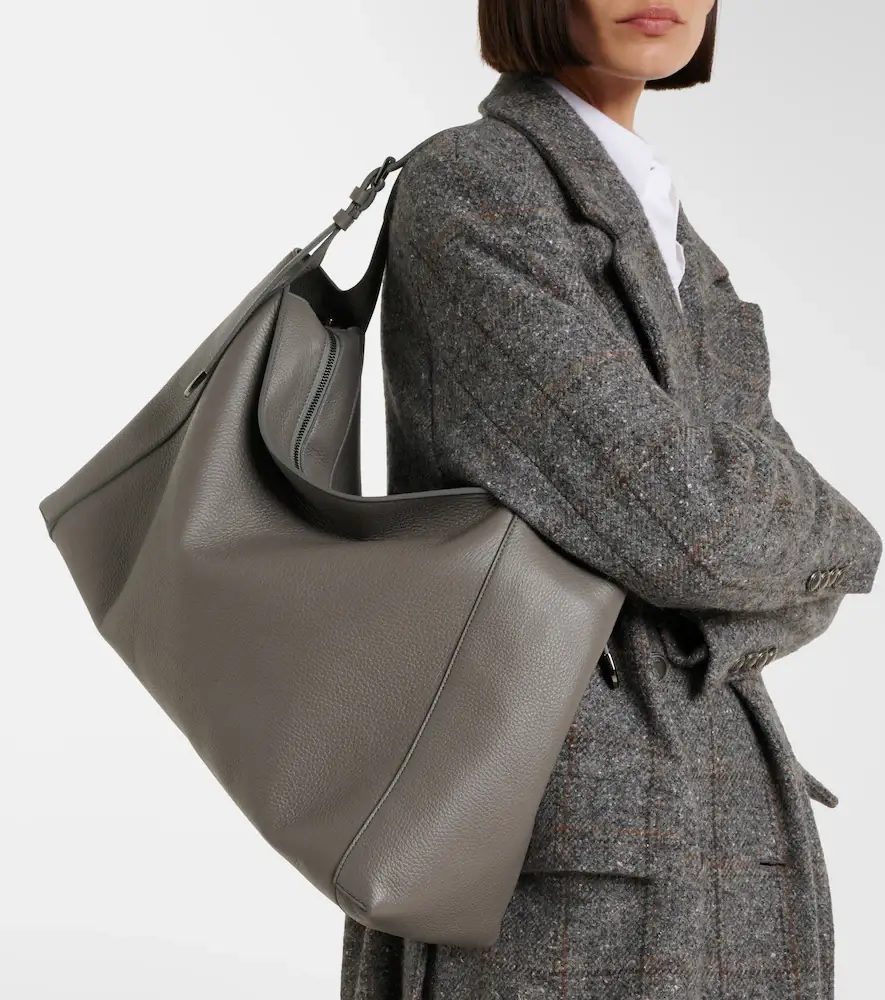 Brunello Cucinelli Medium leather tote bag | Thumbnail 5 Brunello Cucinelli Medium leather tote bag | Thumbnail 5
