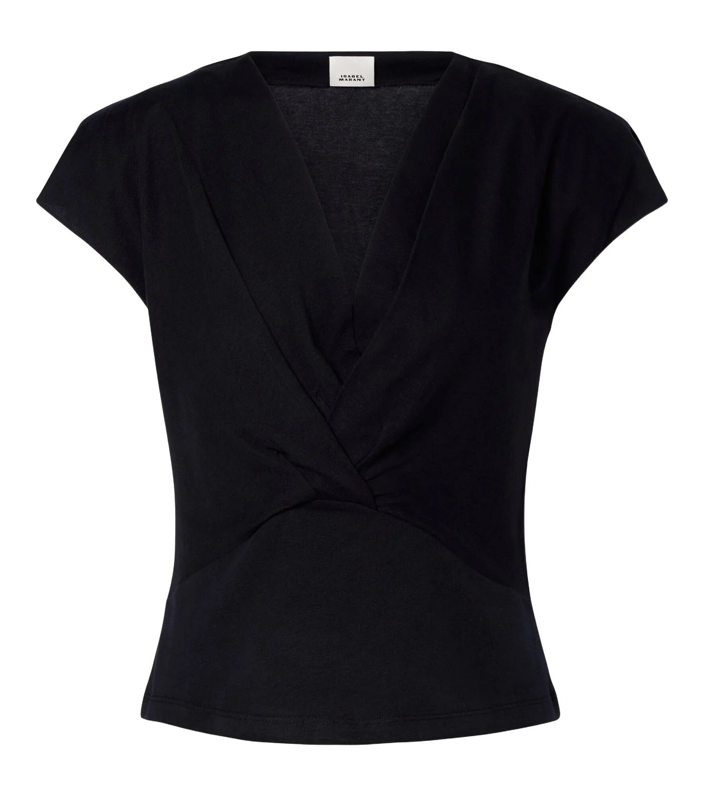 Nadrine cotton jersey top