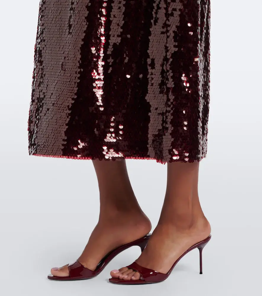 ADRIANA DEGREAS Sequined midi dress | Thumbnail 4